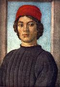 LIPPI, Filippino Portrait of a Youth sg oil painting